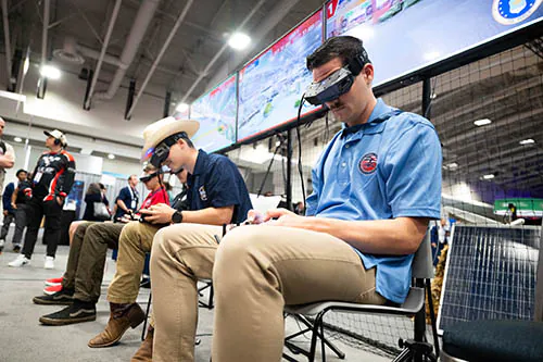 Drone arena at ai+expo 2026
