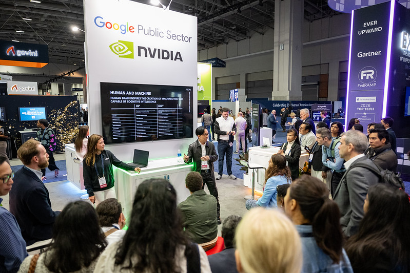 AI+ Expo exhibitor booth on the show floor